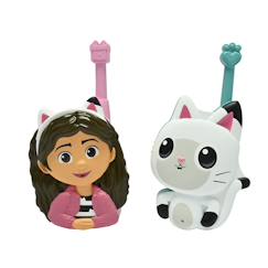 Jouet-Talkies-walkies gabby et la maison magique 3d, portée jusqu'à 500 mètres