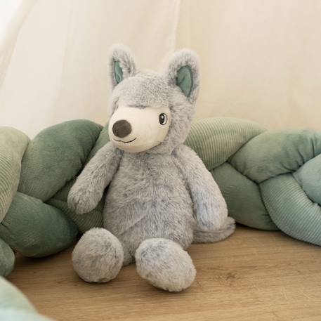 Peluche musicale bébé Gris 2 - vertbaudet enfant 