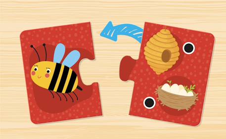Jeu educatif intéractif Bébé Animaux Carotina, avec stylo parlant lumineux MULTICOLORE 4 - vertbaudet enfant 