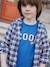 T-shirt garçon imprimé devant bleu 1 - vertbaudet enfant 