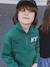 Sweat col camionneur brodé garçon vert 1 - vertbaudet enfant 