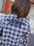 Chemise flanelle à carreaux garçon carreaux bleu 8 - vertbaudet enfant 
