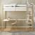 Lit mezzanine pin massif  arthur Blanc+Blanc-bois 11 - vertbaudet enfant 