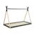 Lit tipi enfant  bois de pin sommier à lattes inclus tobias Blanc+Vert 8 - vertbaudet enfant 
