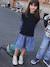 Robe 2 en1 fille marine 2 - vertbaudet enfant 