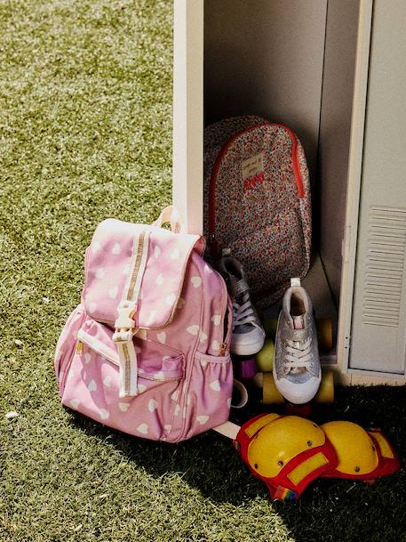 Sac à dos fille coeurs mauve 9 - vertbaudet enfant 