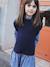Robe 2 en1 fille marine 7 - vertbaudet enfant 