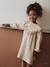 Robe fille gaze de coton imprimée fleurs écru 7 - vertbaudet enfant 