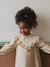Robe fille gaze de coton imprimée fleurs écru 8 - vertbaudet enfant 