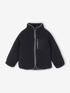 -Veste en sherpa Fille