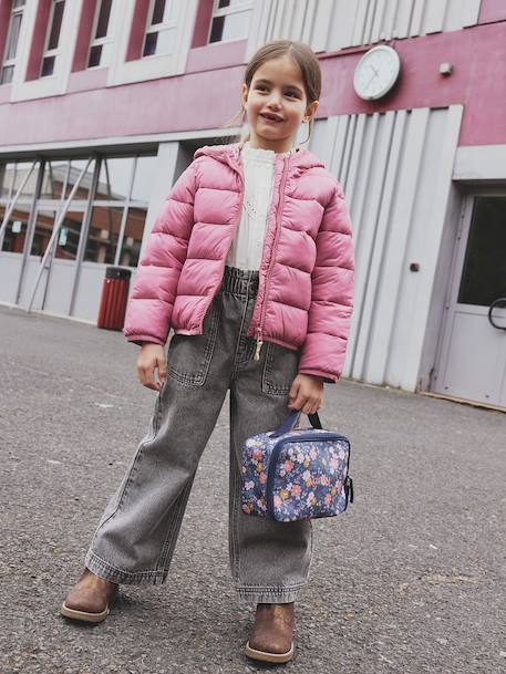 Jean fille large charpentier bleu clair+bleu moyen+denim gris 12 - vertbaudet enfant 