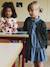 Robe en denim léger fille bleu moyen+denim gris 2 - vertbaudet enfant 