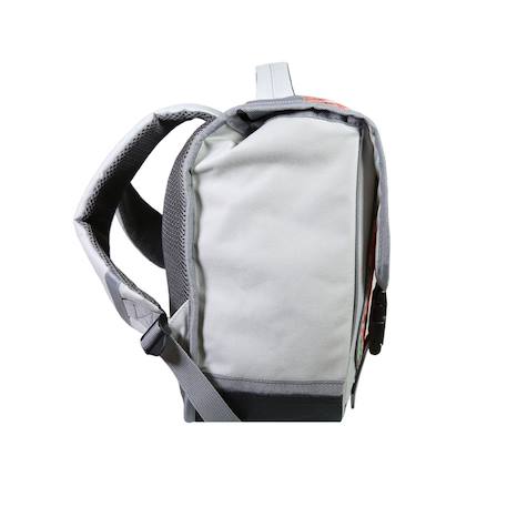 Cartable scolaire offshore fleurs Gris 3 - vertbaudet enfant 