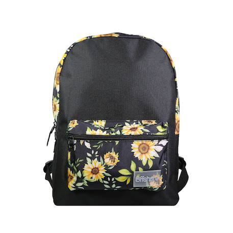 Fille-Sac à dos  scolaire offshore tournesols