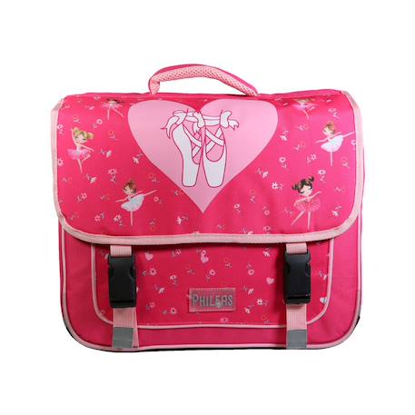 Cartable scolaire primaire phileas danseuses Rose 1 - vertbaudet enfant 