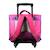 Cartable scolaire à roulettes phileas zèbre Rose 4 - vertbaudet enfant 