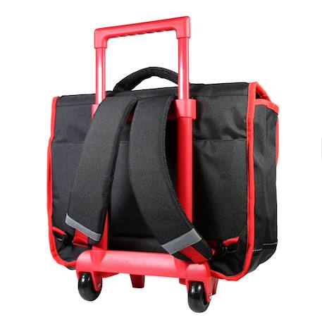 Cartable scolaire à roulettes primaire minecraft Noir 6 - vertbaudet enfant 