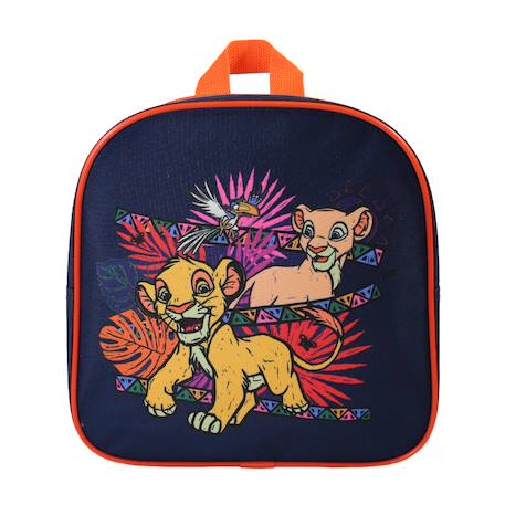 Sac à dos goûter maternelle le roi lion Bleu 1 - vertbaudet enfant 