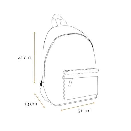 Sac à dos scolaire avengers Bleu 5 - vertbaudet enfant 