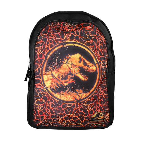 Sac à dos scolaire primaire jurassic world Noir 1 - vertbaudet enfant 