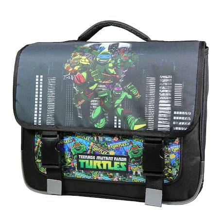 Cartable scolaire primaire tortues ninja Noir 2 - vertbaudet enfant 