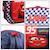 Sac à dos  avec poche maternelle  cars damier Rouge 6 - vertbaudet enfant 