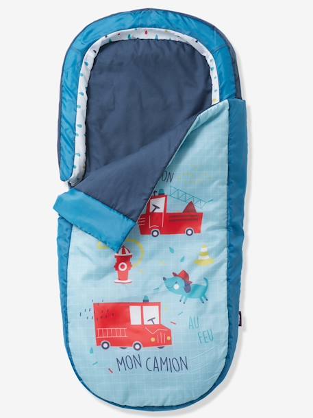 Sac de couchage Readybed® avec matelas intégré PIN PON PIN bleu clair 1 - vertbaudet enfant 