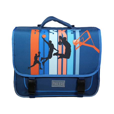 Cartable scolaire primaire phileas  basket Bleu 1 - vertbaudet enfant 