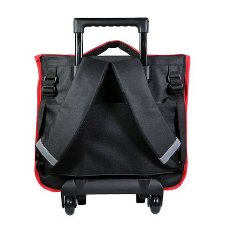 Cartable scolaire à roulettes primaire spiderman toile d'araignée Noir 4 - vertbaudet enfant 