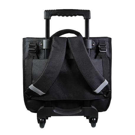 Cartable scolaire à roulettes tortues ninja Noir 4 - vertbaudet enfant 