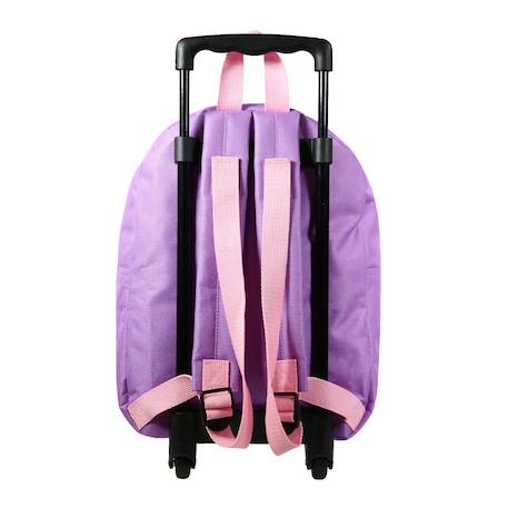 Sac à dos scolaire à roulettes maternelle my little pony Violet 3 - vertbaudet enfant 