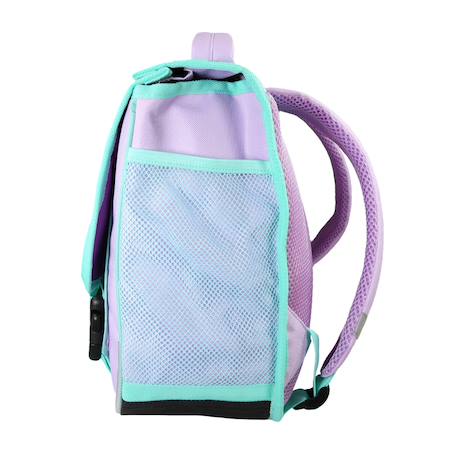 Cartable scolaire primaire rabat réversible la reine des neiges Violet 3 - vertbaudet enfant 