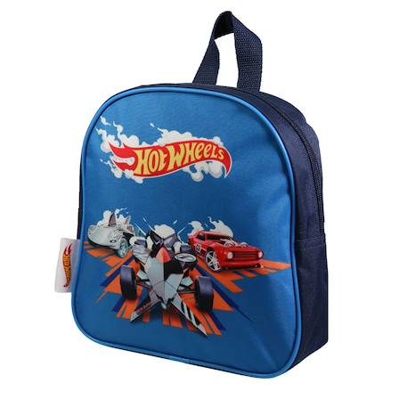 Sac à dos gouter maternelle hot wheels Bleu 2 - vertbaudet enfant 