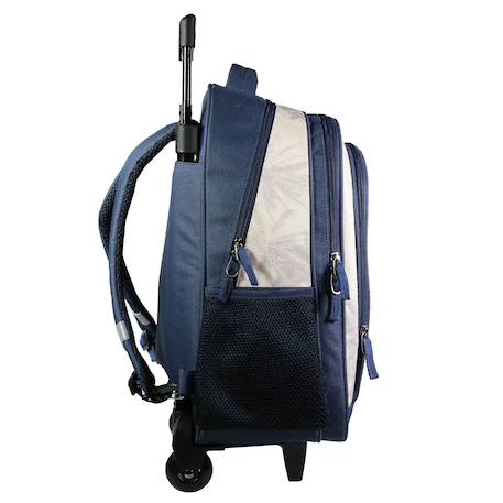 Sac à dos scolaire à roulettes offshore  van & surf Beige 3 - vertbaudet enfant 