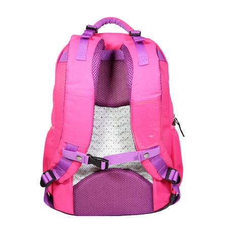 Sac à dos scolaire phileas  zèbre Rose 4 - vertbaudet enfant 