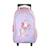 Sac à dos scolaire primaire à roulettes cybel Violet 1 - vertbaudet enfant 