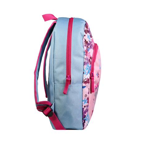 Sac à dos scolaire avec poche lili lou Rose 3 - vertbaudet enfant 