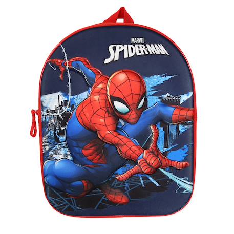 Sac à dos goûter maternelle spiderman Rouge 1 - vertbaudet enfant 