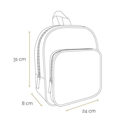 Sac à dos avec poche maternelle  lili lou Rose 5 - vertbaudet enfant 