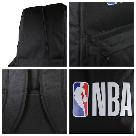 Sac à dos scolaire primaire et  sport nba basketball Noir 5 - vertbaudet enfant 