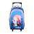 Sac à dos scolaire à roulettes la reine des neiges / frozen Bleu 1 - vertbaudet enfant 