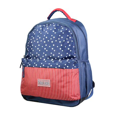 Sac à dos scolaire  phileas  usa Bleu 2 - vertbaudet enfant 