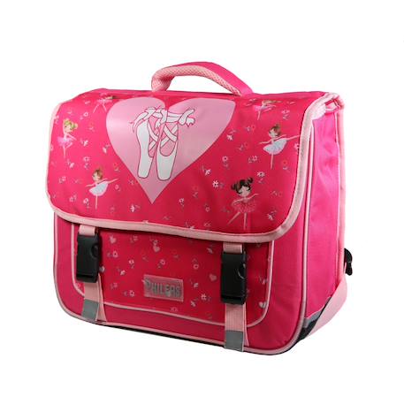 Cartable scolaire primaire phileas danseuses Rose 2 - vertbaudet enfant 