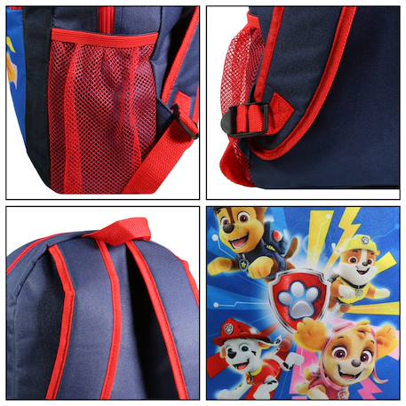 Sac à dos scolaire avec poche pat'patrouille Bleu 6 - vertbaudet enfant 
