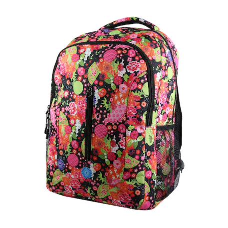 Set de sac à dos, sac gym et trousse bagtrotter  fleurs japonaises Multicolore 2 - vertbaudet enfant 