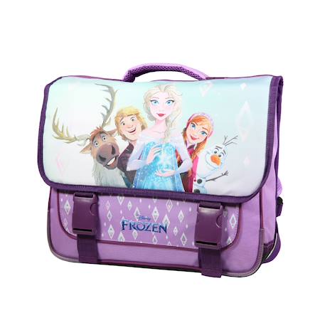 Cartable scolaire primaire la reine des neiges / frozen Violet 2 - vertbaudet enfant 