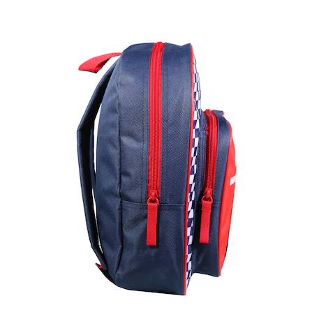 Sac à dos  avec poche maternelle  cars damier Rouge 3 - vertbaudet enfant 