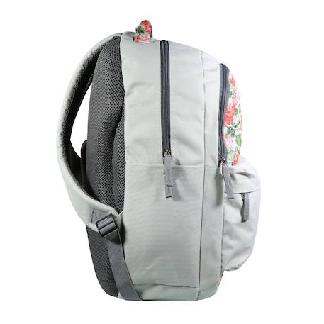 Sac à dos scolaire offshore  fleurs Bleu 3 - vertbaudet enfant 