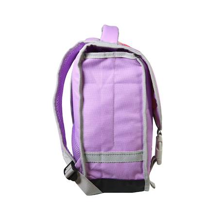 Cartable scolaire primaire princesses  fleurs Violet 3 - vertbaudet enfant 