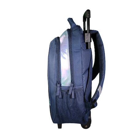 Sac à dos à roulettes primaire lili lou bleu Bleu 3 - vertbaudet enfant 